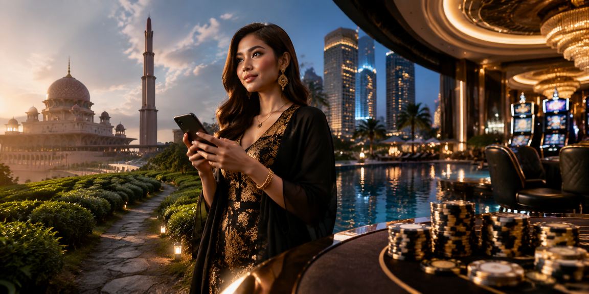 Pengguna di Putrajaya mengakses kasino mudah alih mm2